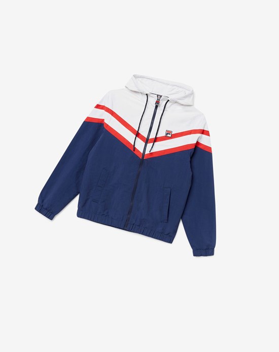 Fila Rugger Legere Jacket 410 Peacoat | 640FIETAV
