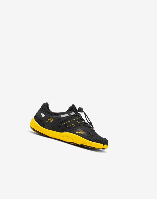 Fila Skele-toes Bay Rnr 3 Tennis Shoes Noir Jaune | 613HIMDZS