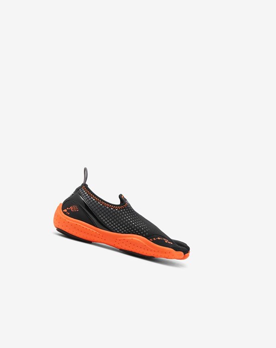 Fila Skele-toes Emergence Tennis Shoes Noir Orange | 085OKHAXR