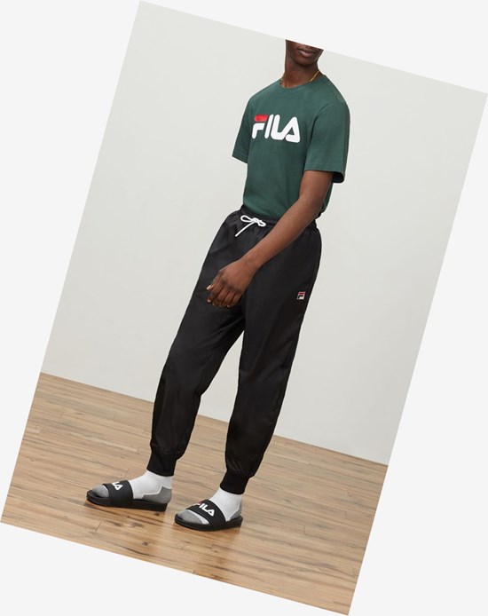 Fila Thane Vent Pant Noir | 470LUWISQ