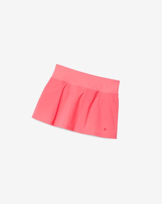 Fila Tie Breaker 13 1/2" Skater Skort Rouge | 218XWHDCS