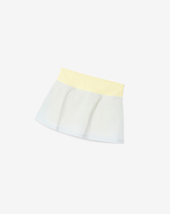 Fila Tie Breaker 13 1/2" Skater Skort 396 Sky Gray | 862SJFQAZ