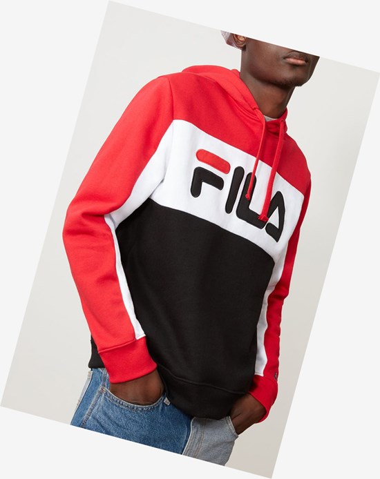 Fila Todd Hoodie Cred/Wht/Blk | 658QYZSXJ