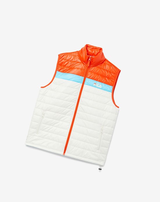 Fila Tri Vest Orange Bleu | 613PLSFYZ