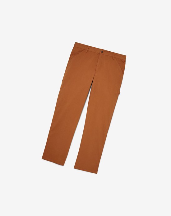 Fila Unlined Carpenter Pants - 30 Inseam 971 Chestnut | 654XTUWJG