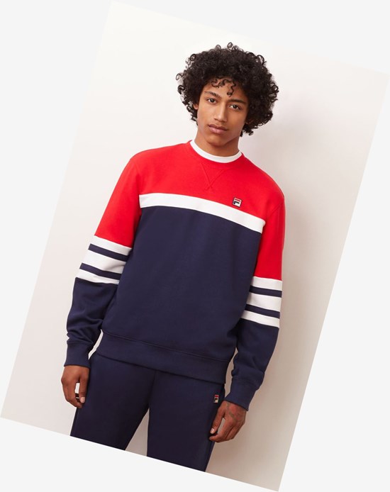 Fila Verus Crew Peac/Cred/Wht | 106AQSNJO