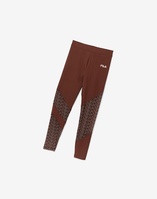 Fila Vilina Legging Noir Rose | 571CIUVRT