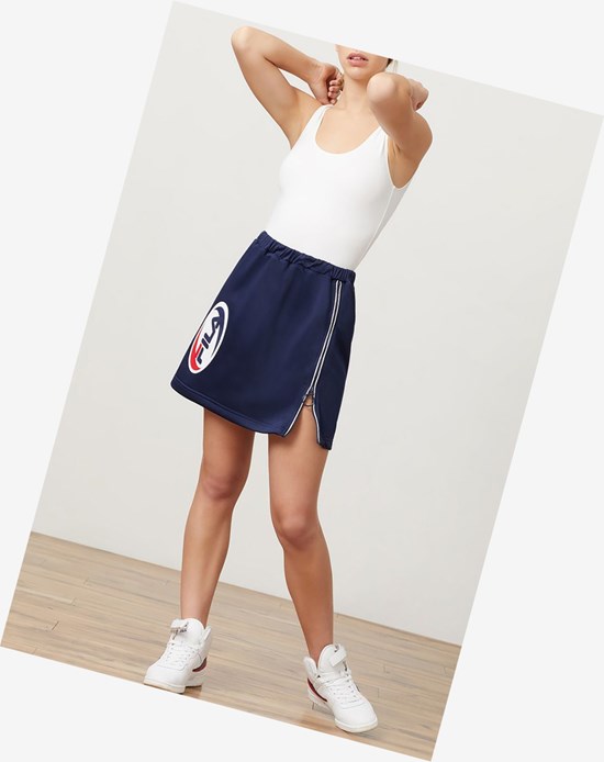 Fila Violeta Skirt Peac/Wht/Cred | 196UBGERF