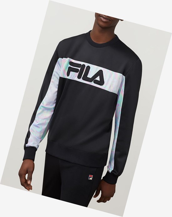 Fila Walter Crew Blk/Plil | 031RWKYIX