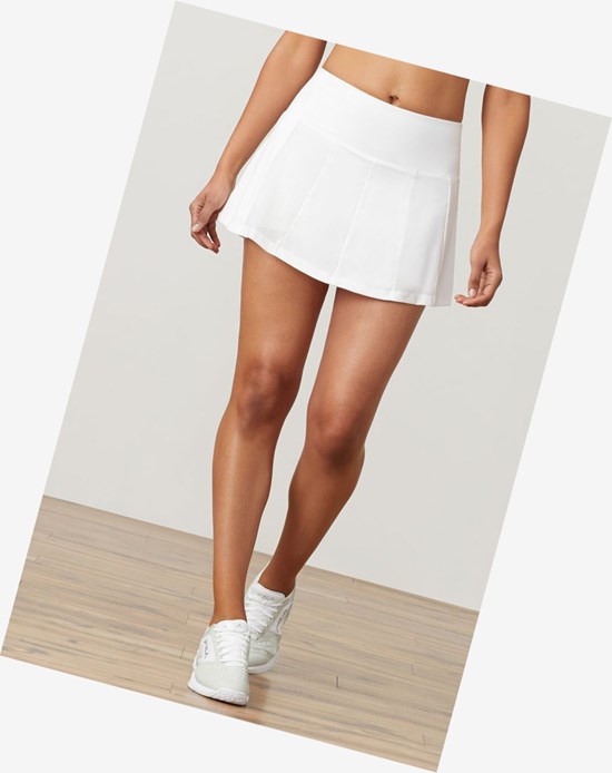 Fila White Line Skort Blanche | 410PHZVIG